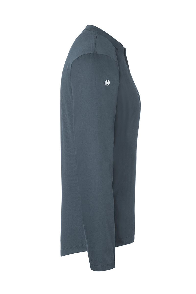 Langarm Damen-Arbeitsshirt Performance - Anthrazit - M