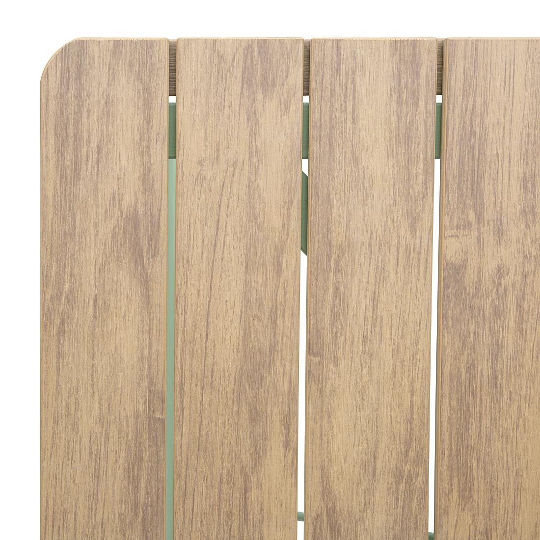 Bolero Melbourne Outdoor Polywood Esstisch 1610x800x734mm