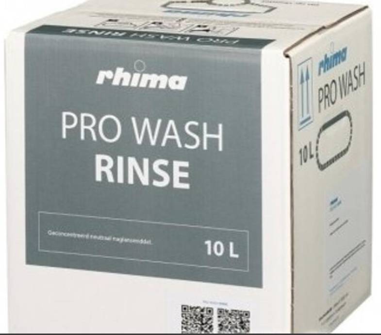Naspoelmiddel Pro Wash Rinse | Bag in Box | 10 liter