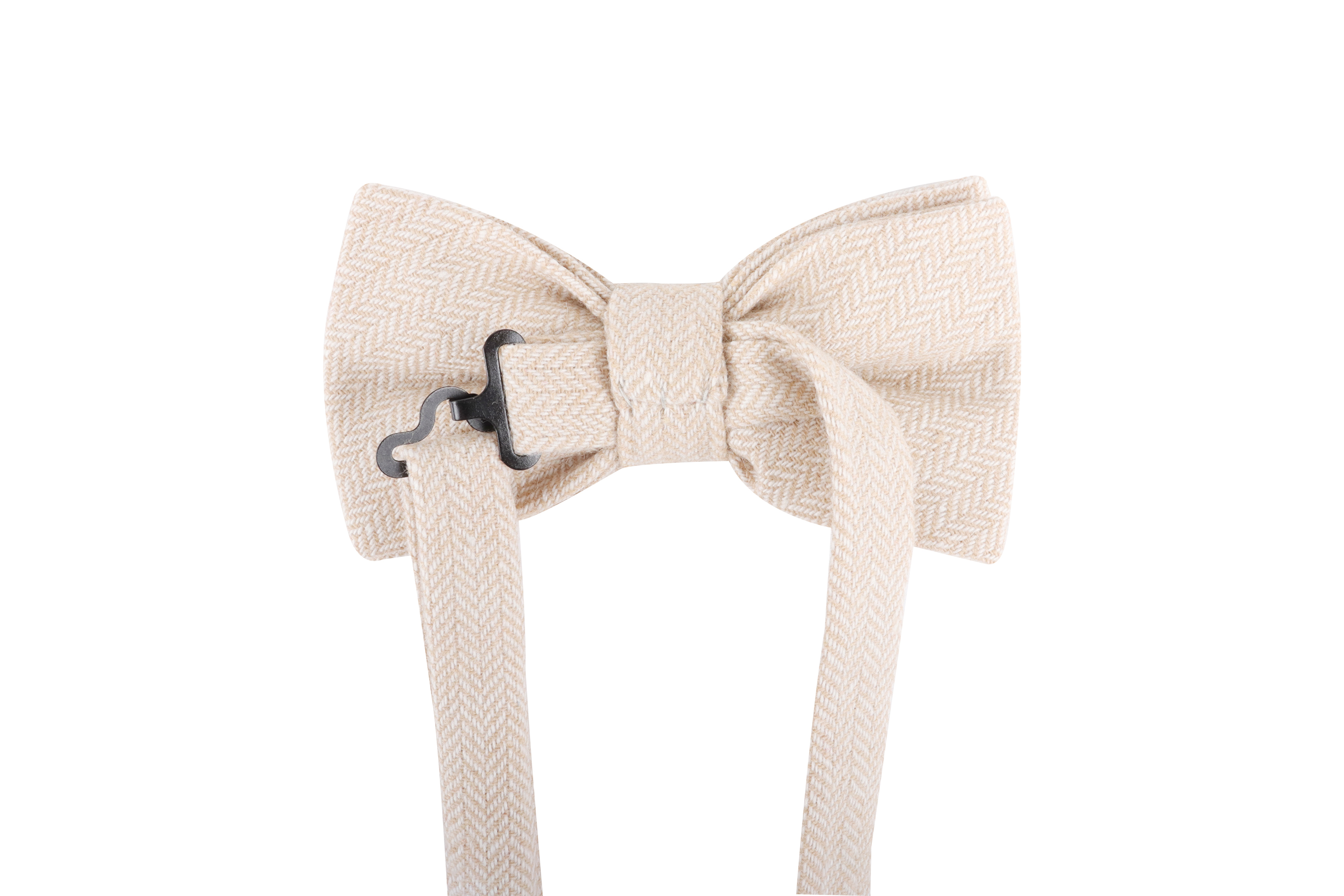 Nœud papillon Urban-Herringbone - Sable