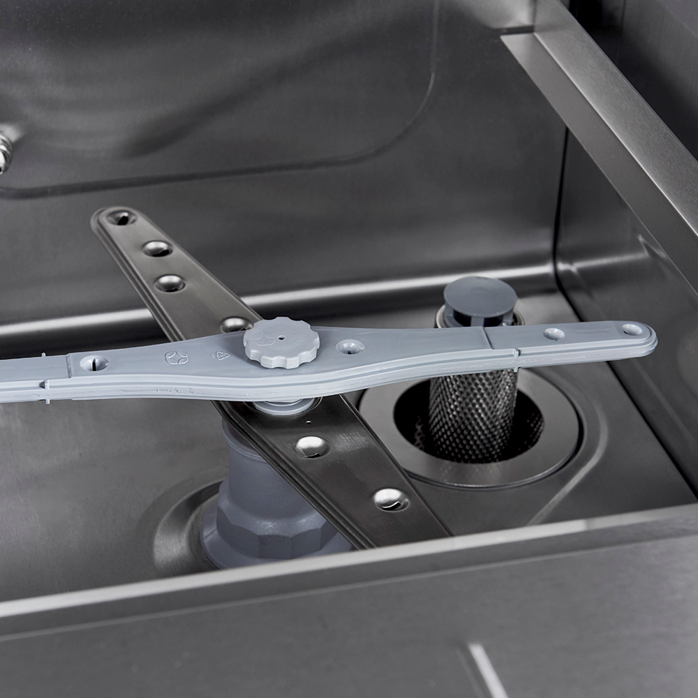 Lave-verres ECO 40x40 cm, avec doseur de détergent et de liquide de rinçage, fabriqué en Europe, 230 V