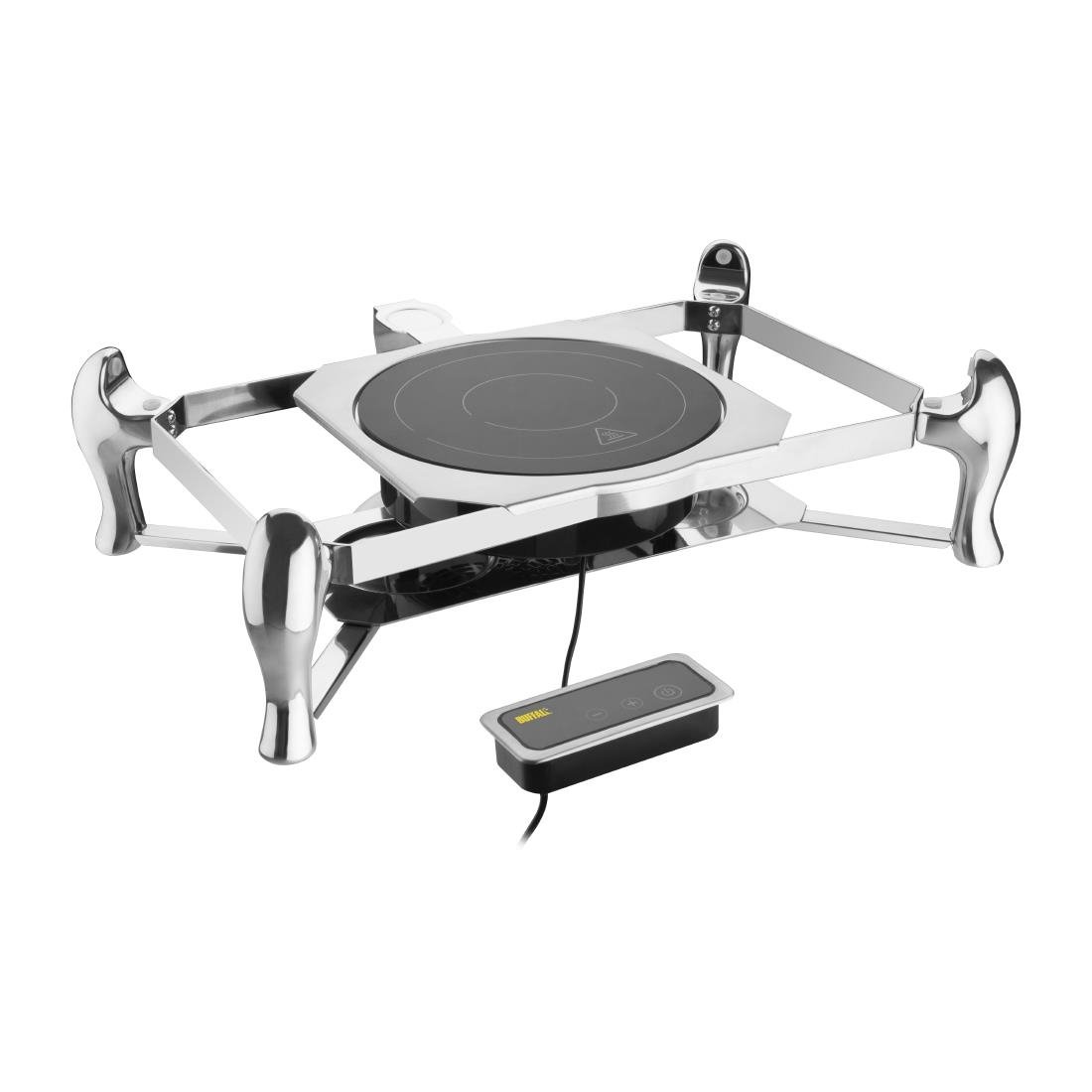 Ensemble chafing dish induction Olympia GN 1/1 avec support 