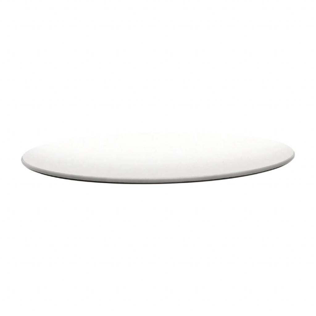 Smartline Tischplatte Rund | Weiß | Erhältlich in 2 Größen