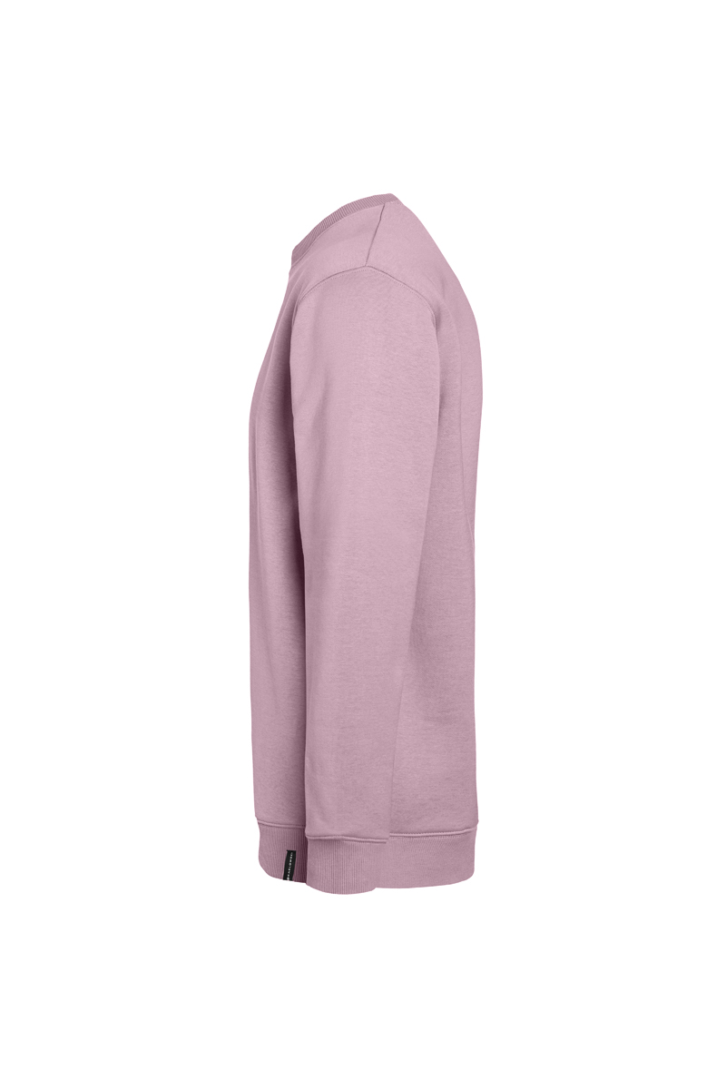 Herren Workwear Sweatshirt Soft-Face, aus nachhaltigem Material - Dunkelrosa - L