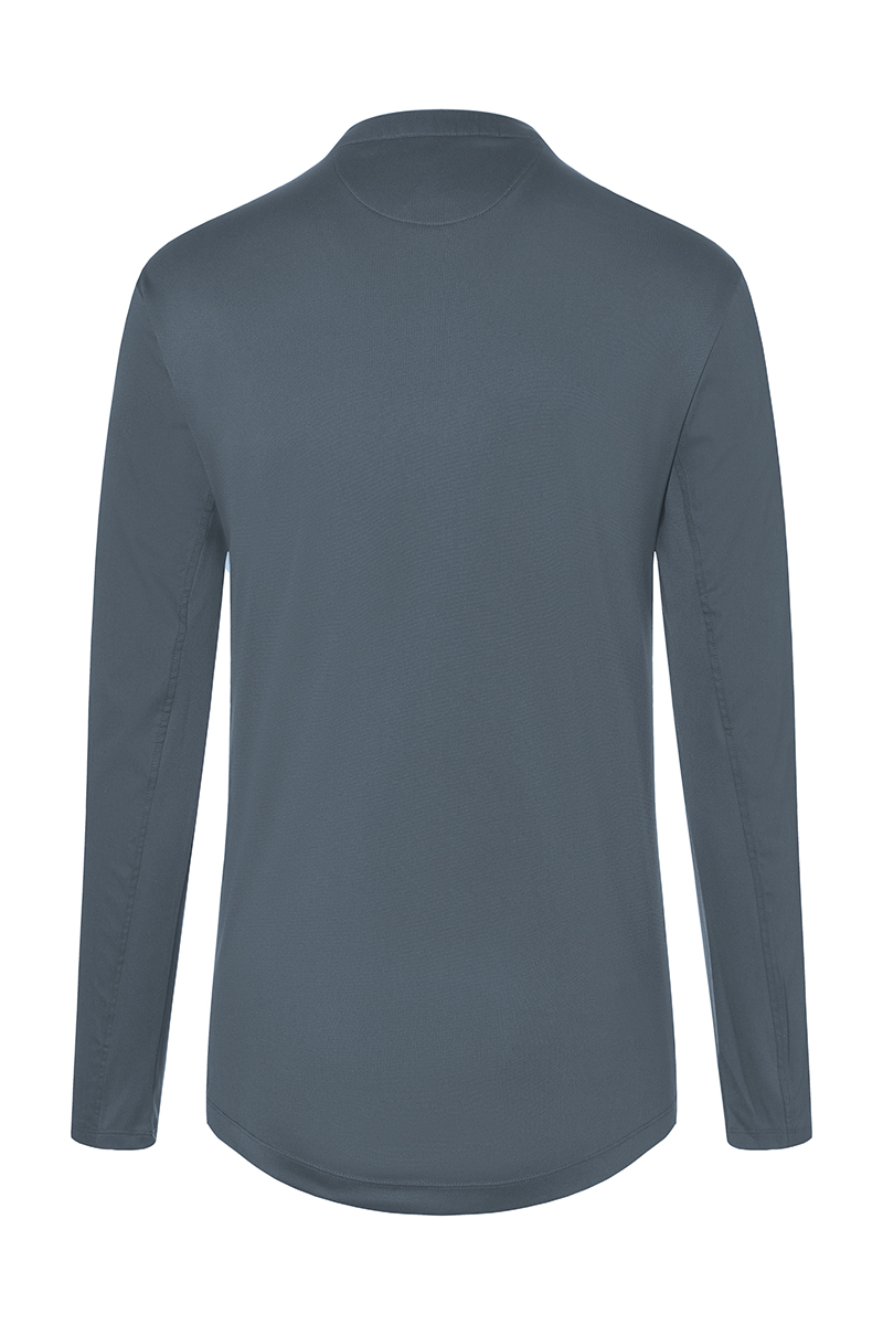 Langarm Damen-Arbeitsshirt Performance - Anthrazit - M