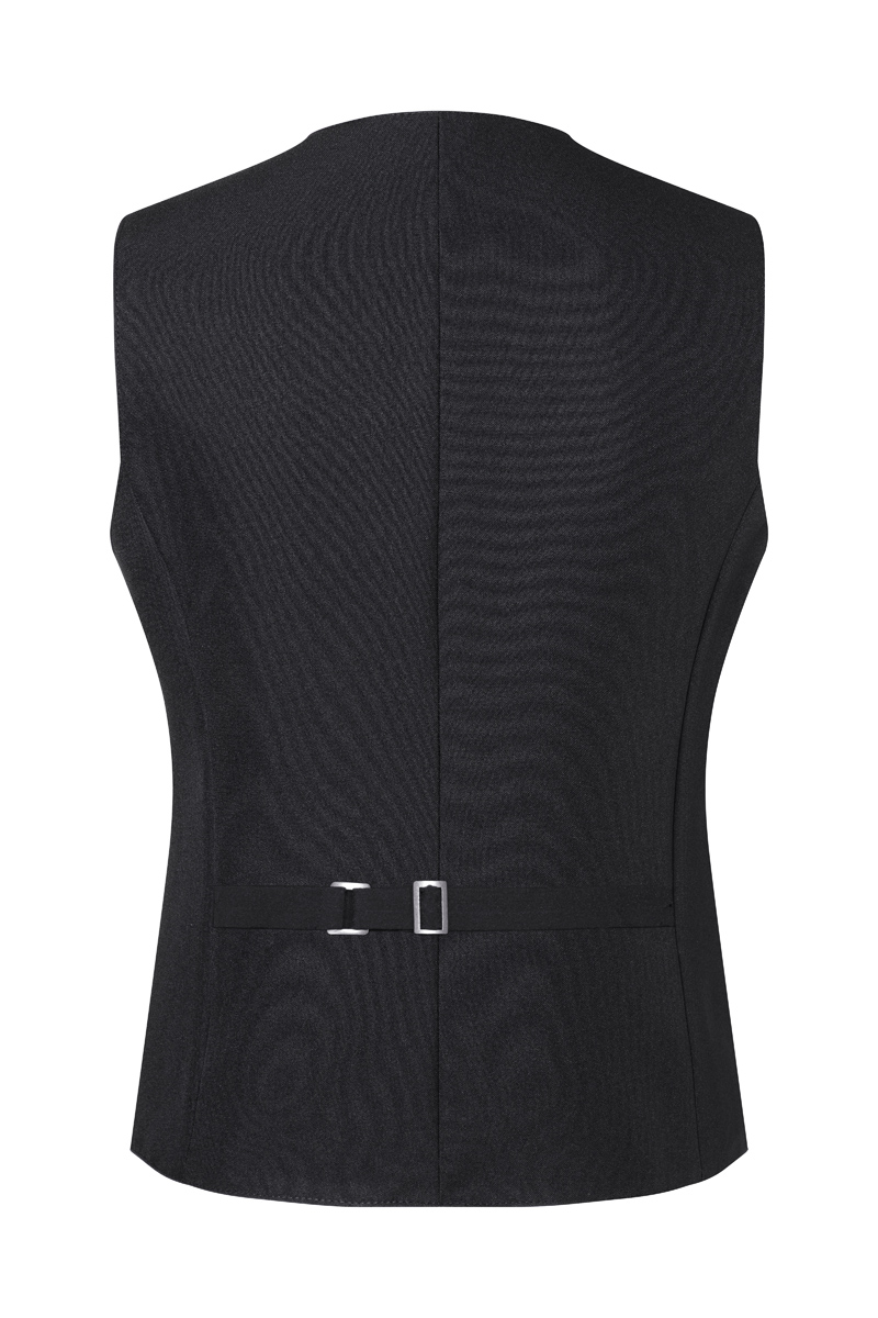 Gilet femme Basic - Noir - L