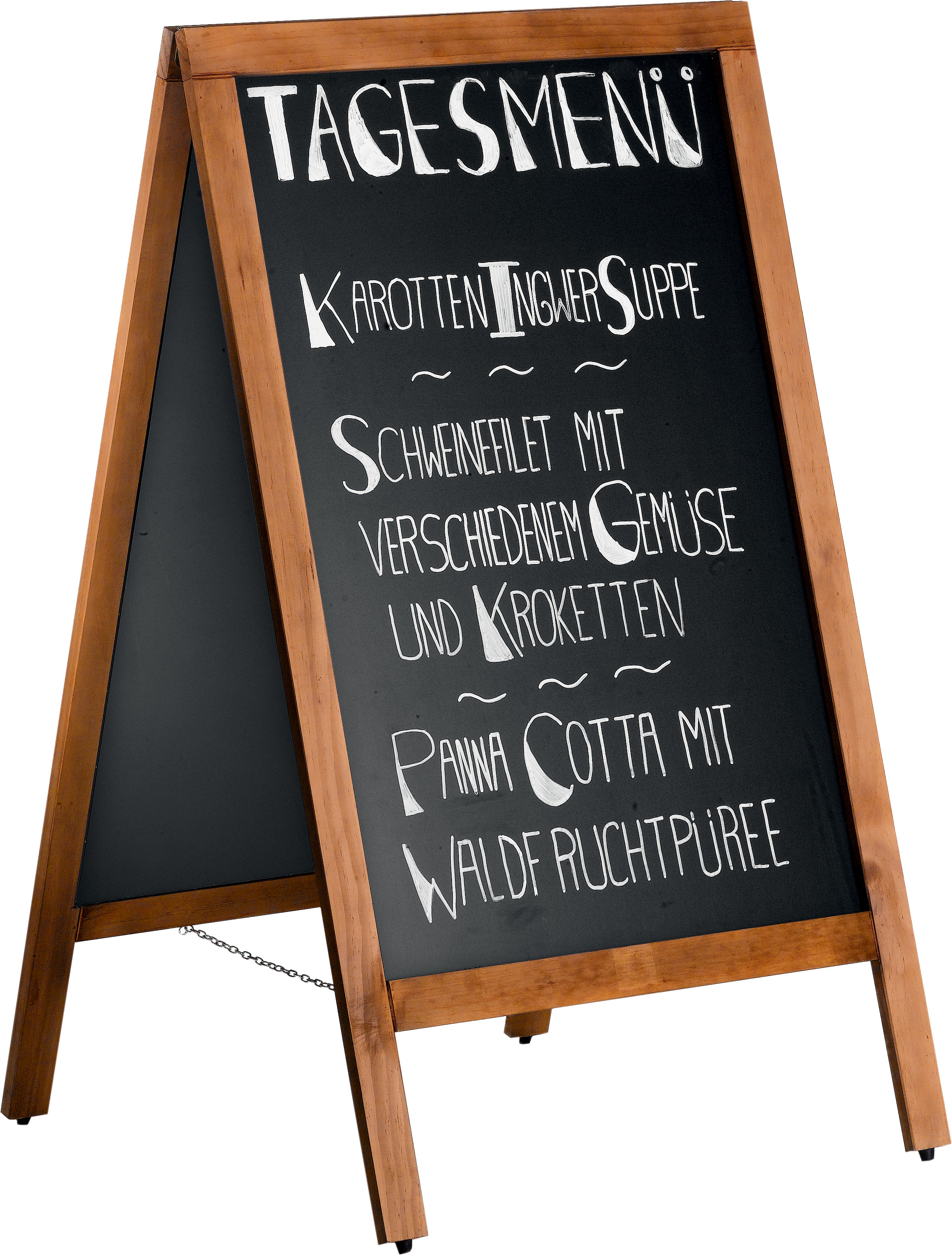 Tableau de menu / tableau à craie SARO modèle IVAR