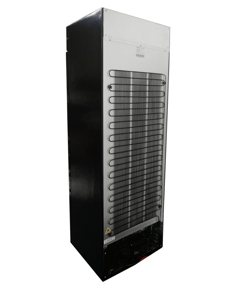 Réfrigérateur 1 Porte En Verre Noir Avec Canopy Sve-450 Blc