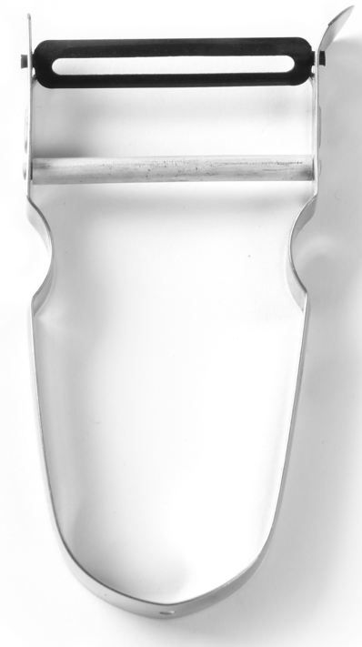 Couteau à Éplucher Inox - Modèle Transversal - Lame 50/110mm