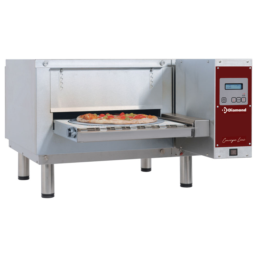 Elektrischer Tunnelofen, Breite 400 mm – belüftet – 400 V