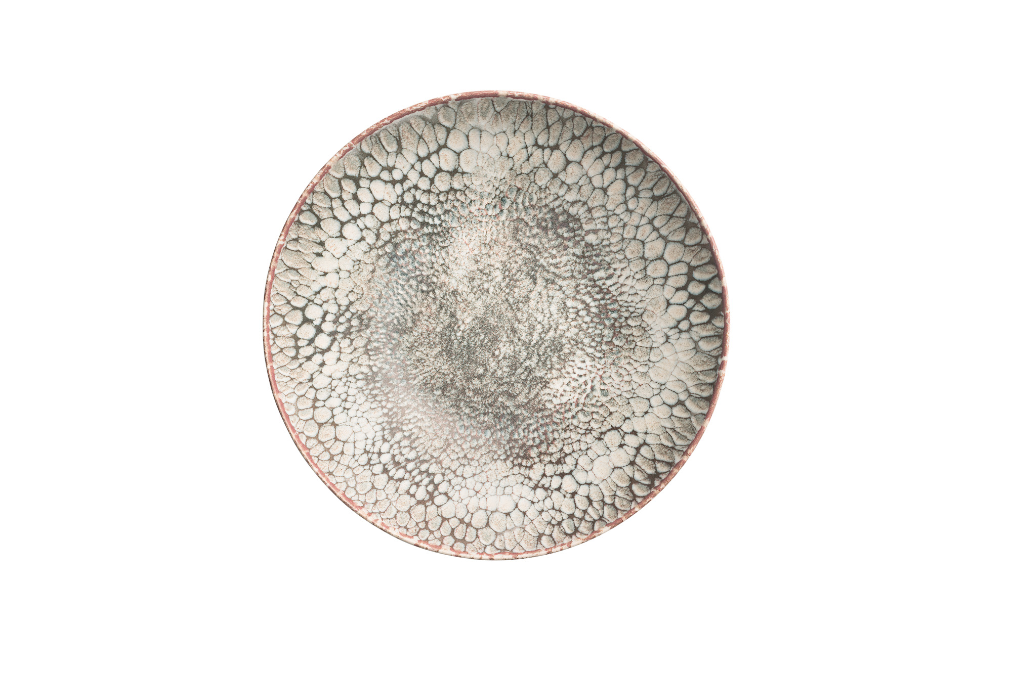 Schaalenset ROCKZZERO, diep, Ø 24 cm, 1,7 liter, iris, Set van 4 stuks, steengoed