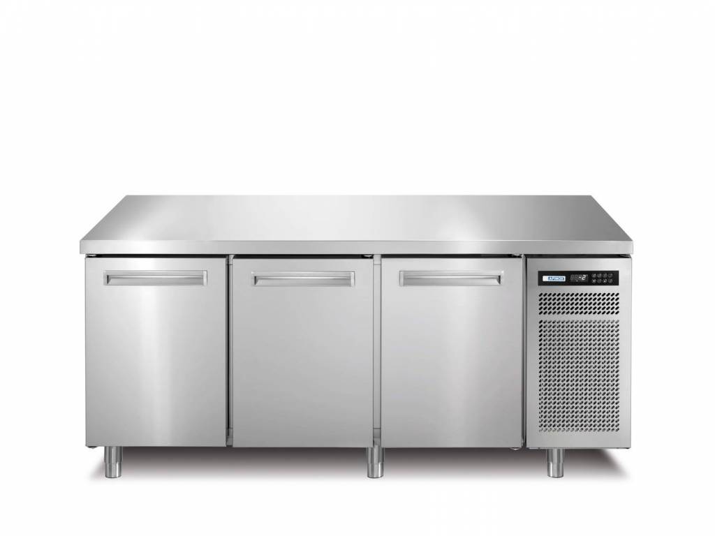 Kühltisch Edelstahl | 3-Türig | SPRING 703 I/A TN  | 178x70x(h)90cm