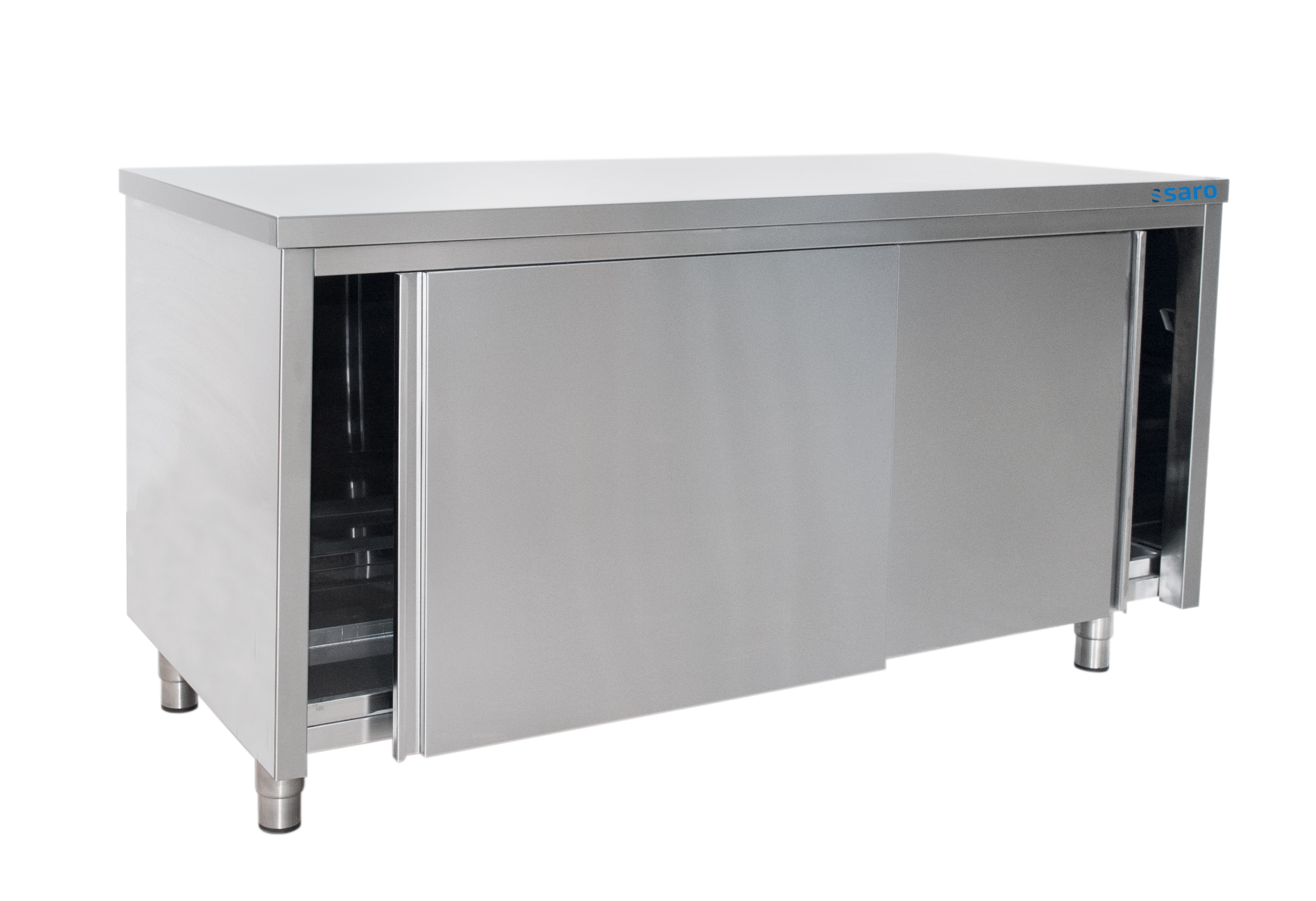 Armoire en acier inoxydable SARO porte coulissante - P 600 x L 1000 mm