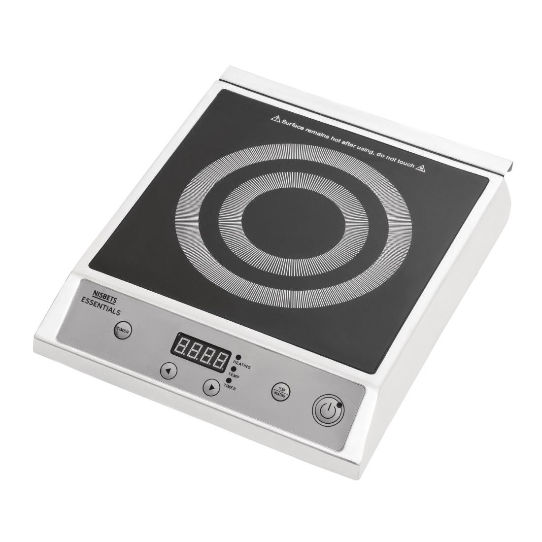Nisbets Essentials inductiekookplaat 2700W Nisbets Essentials inductiekookplaat 2700W