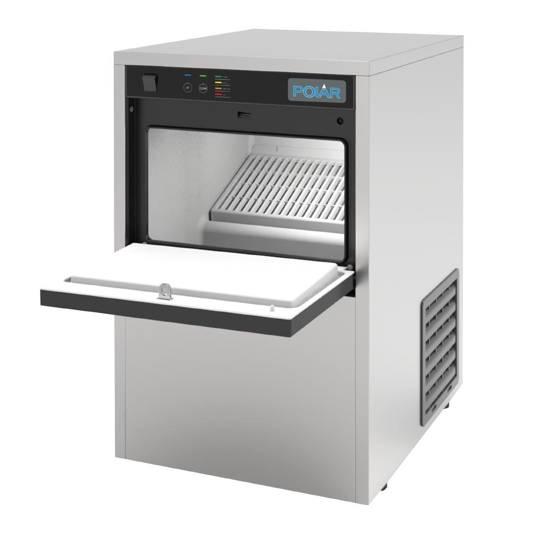 Polar U-Serie Tisch-Eiswürfelmaschine mit UVC 20kg