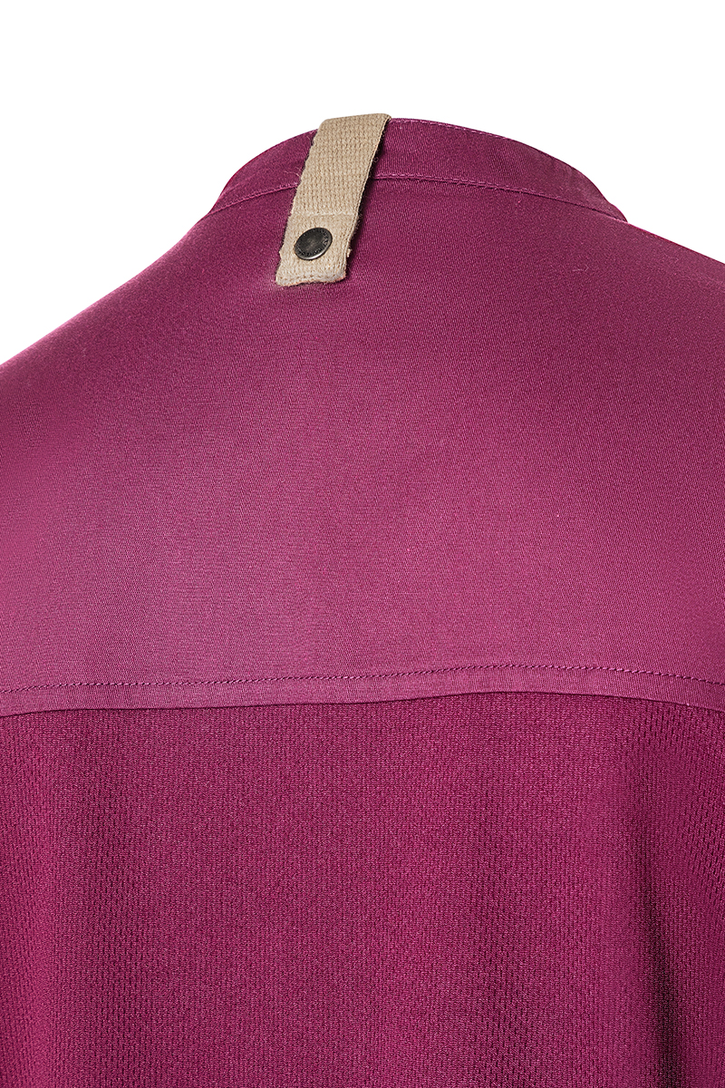 Veste de cuisine pour femme á manches courtes Green-Generation, en matériau durable, - Fuchsia - 34
