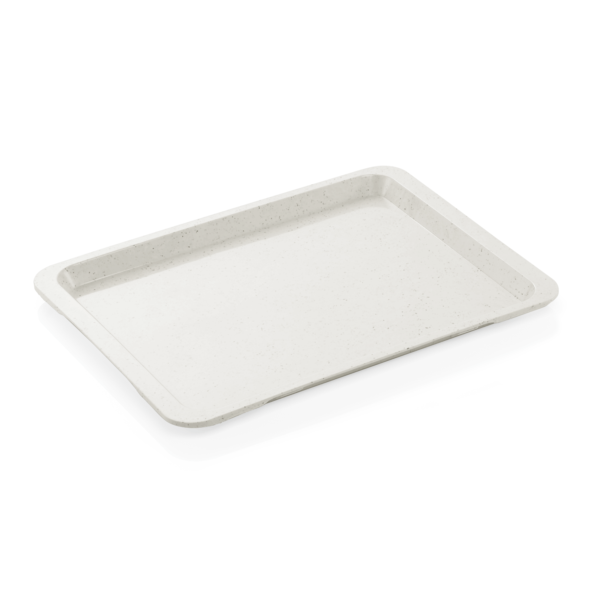 Plateau GN 1/2, 32,5 x 26,5 cm, gris granit, tissu en fibres de polyester.