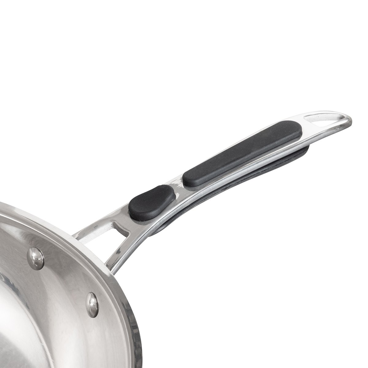 Poêle wok en acier inoxydable Ø 360 mm