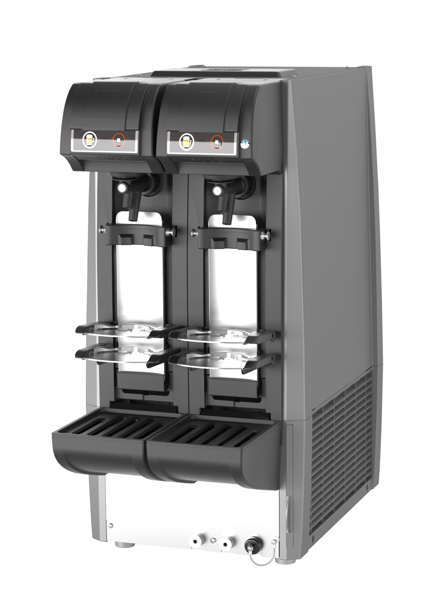 Beermatic Dualtap Automatische Tapbierdispenser | DBF-AS65WE-EU |  Inwendig koelsysteem