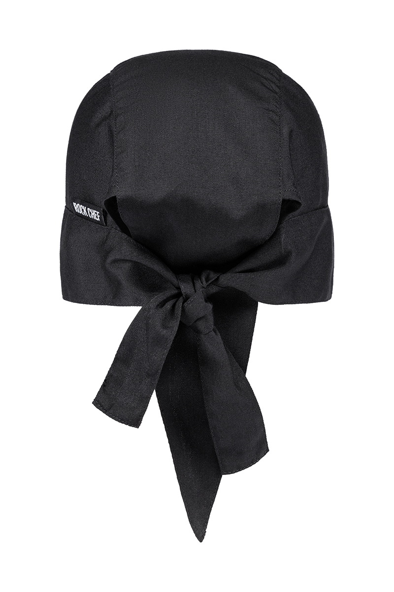 Bandana ROCK CHEF, en matériau durable - Noir