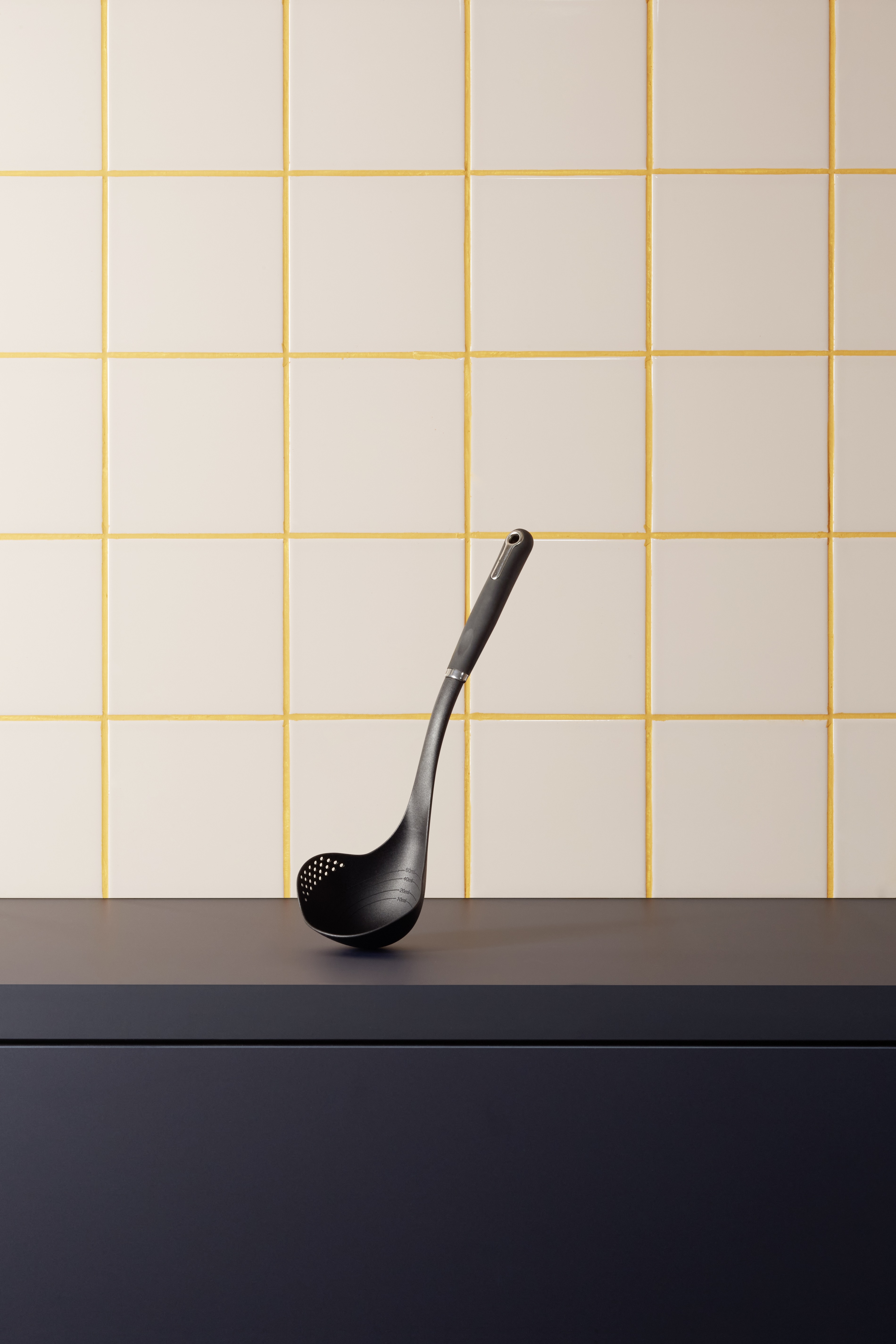 Scheplepel Laten we koken, 35,5 cm, nylon, roestvrij staal