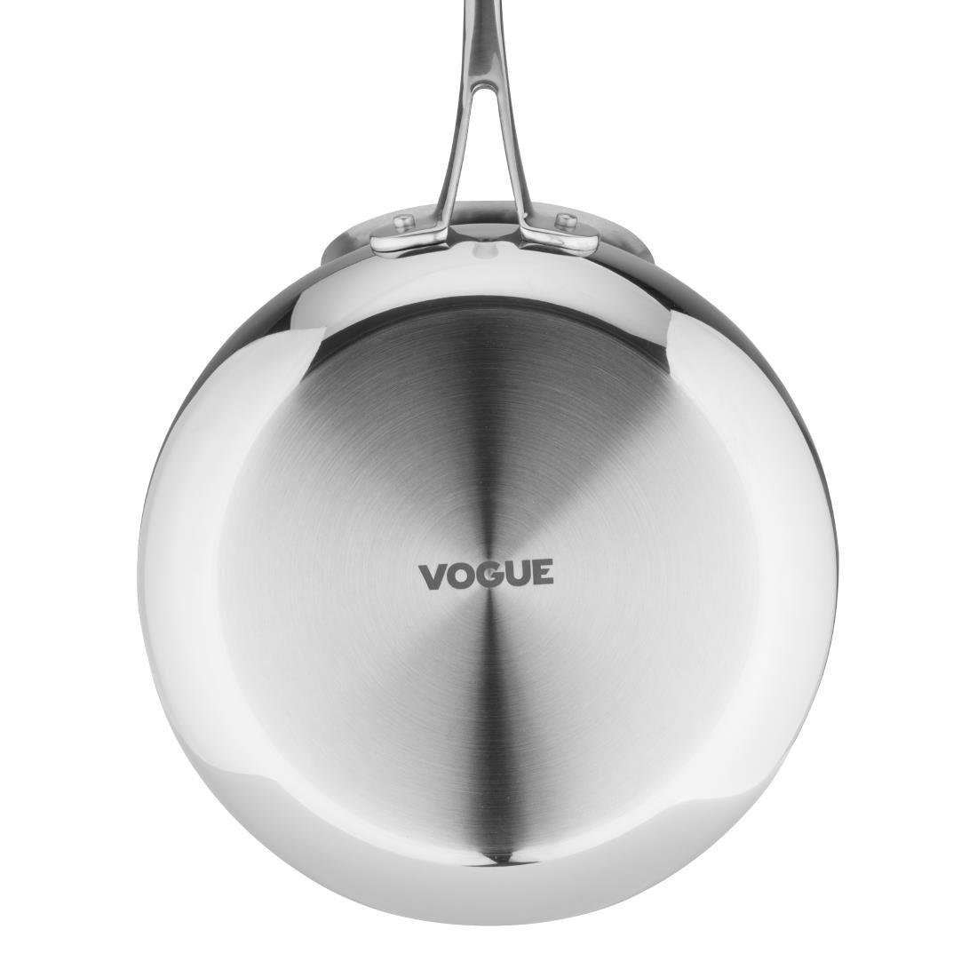 Sauteuse en inox avec revêtement Tri-Shield Vogue 28cm