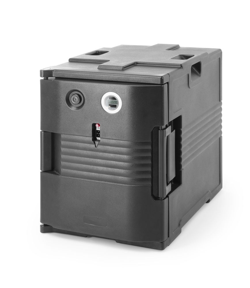 Conteneur isotherme avec fonction chauffante - traiteur - AmerBox - GN 1/1 - 220-240V/200W - 477x680x(H)620mm