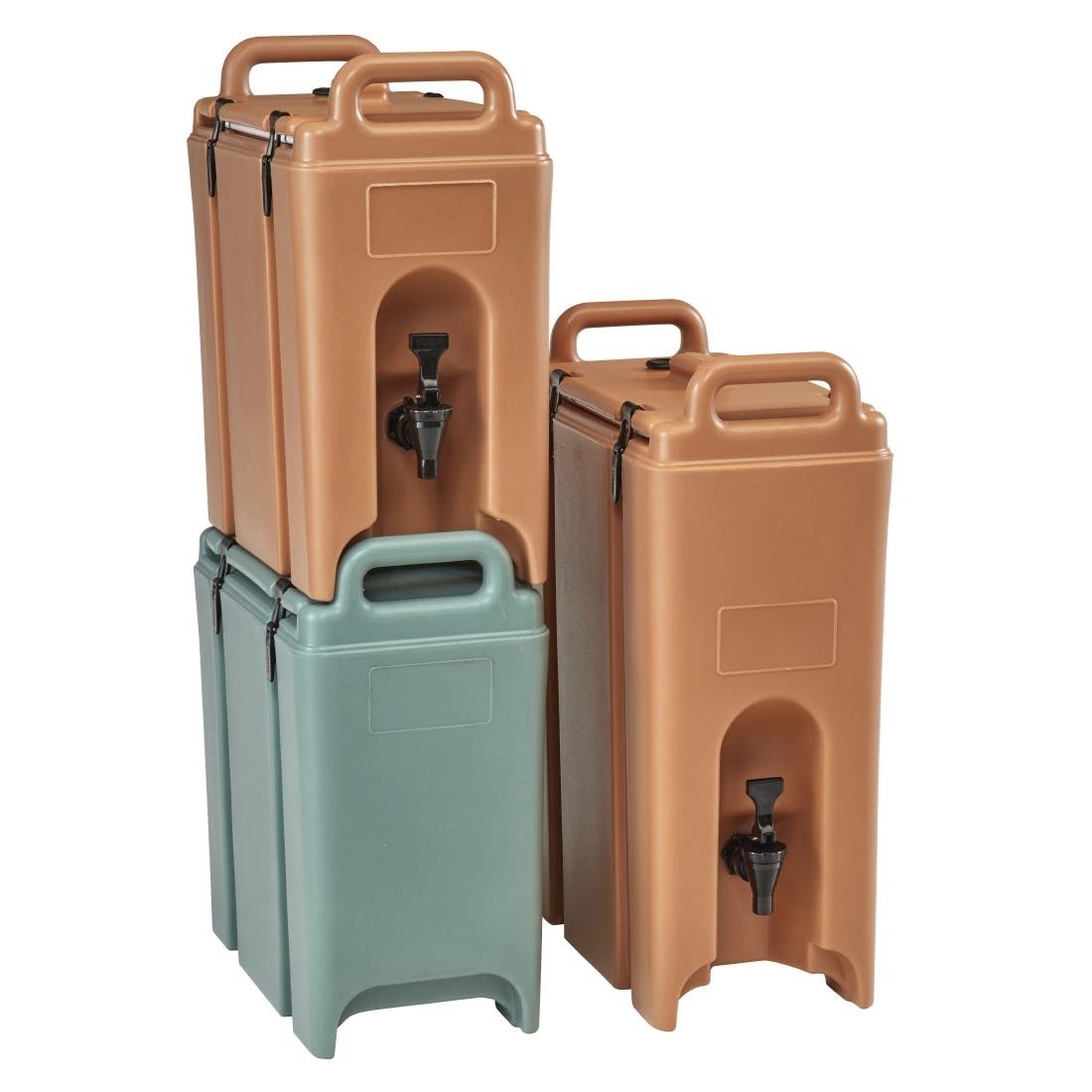 Distributeur de boissons isotherme Camtainer Cambro 500LCD 18L bleu ardoise