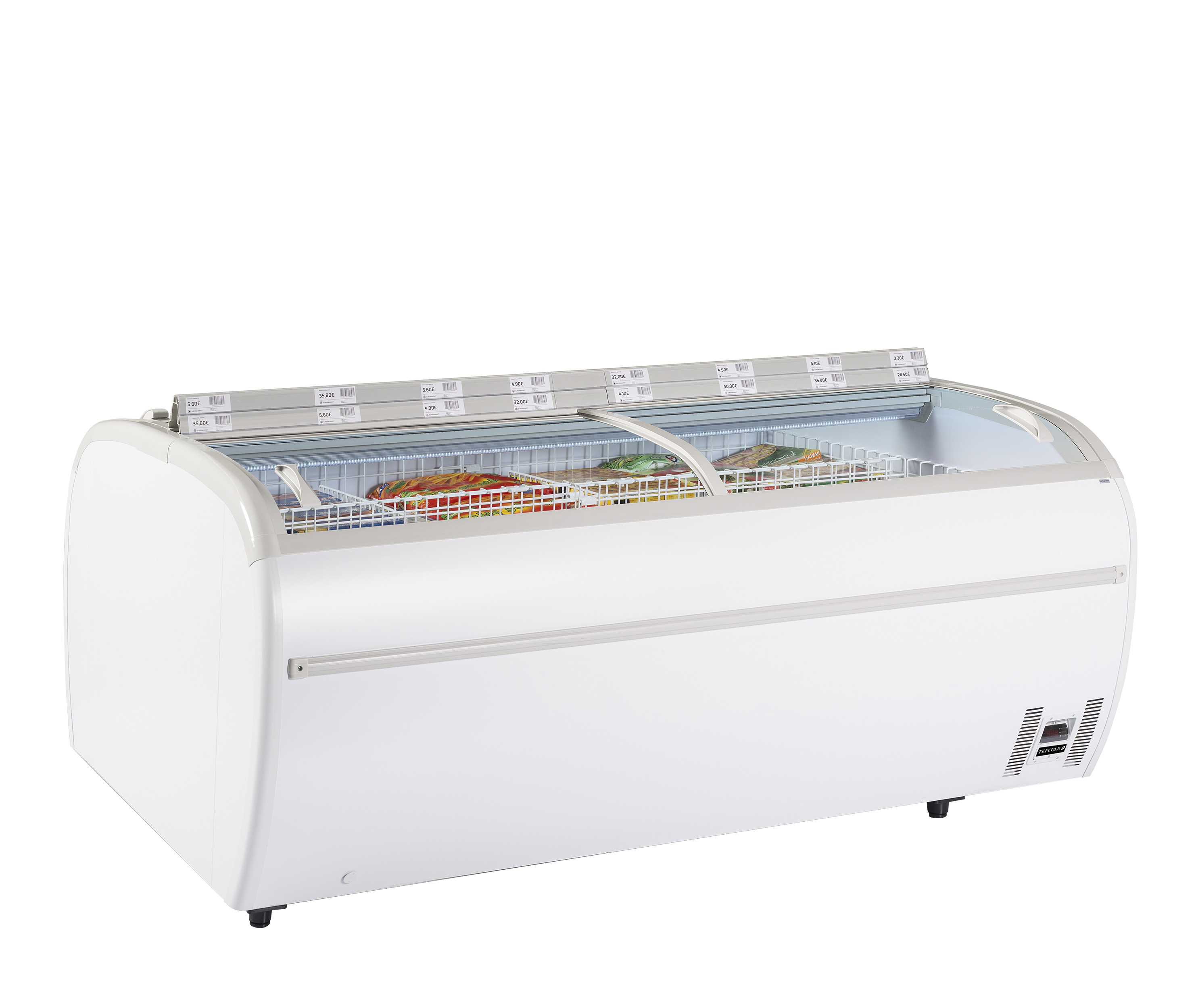 TEFCOLD Supermarktkoeler/-vriezer - TWIN 220-CF