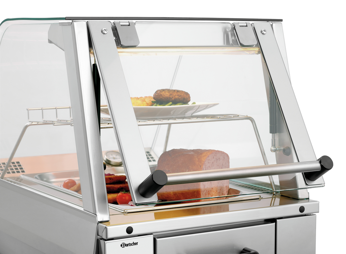 Vitrine chauffante GN1110-R