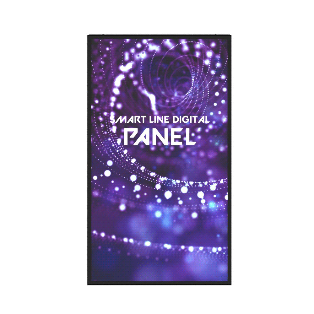 Digitaal Paneel Smart Line Met 50" Samsung Scherm Zwart