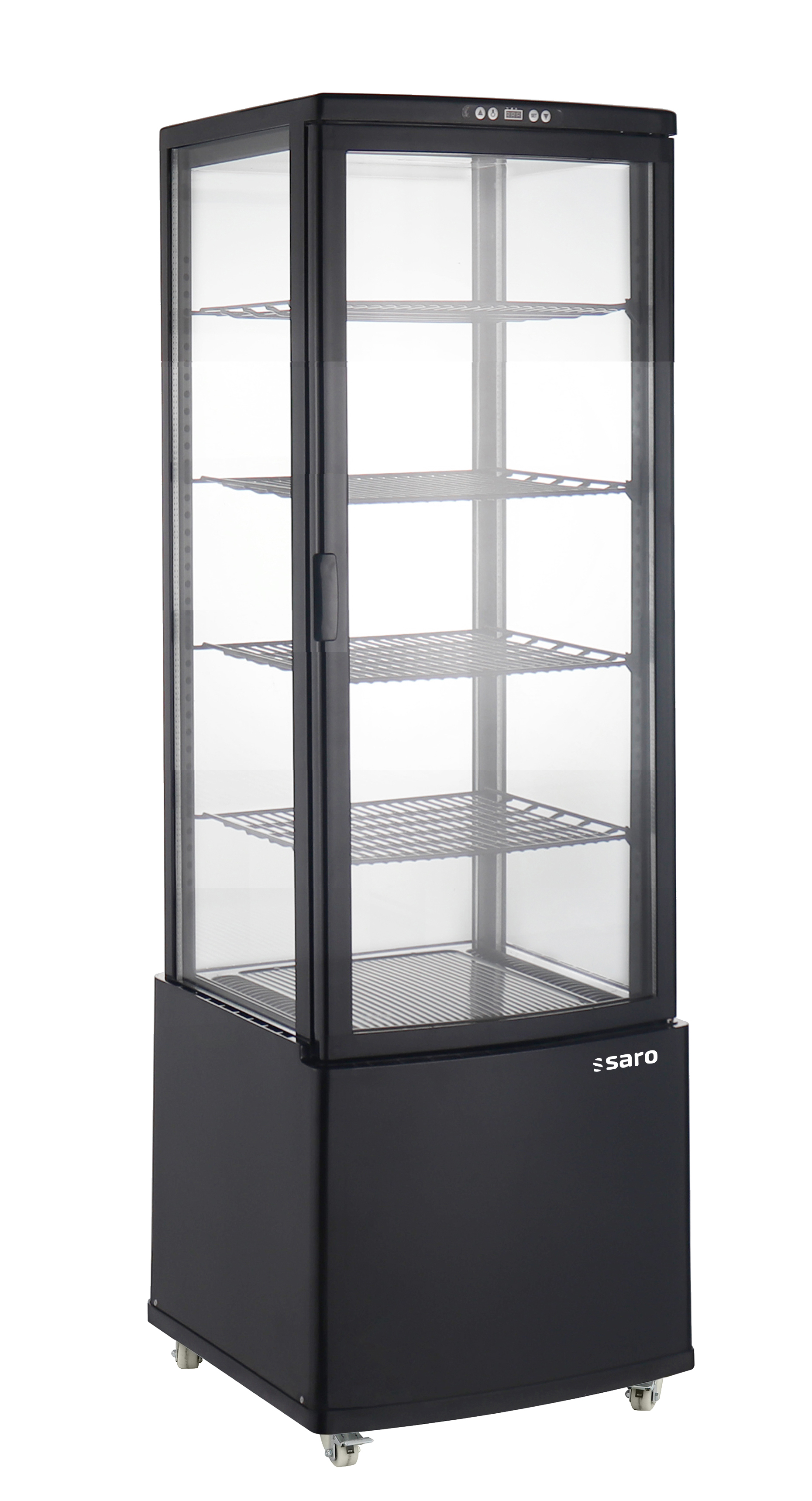 SARO Koelvitrine Model PHIL AV, zwart