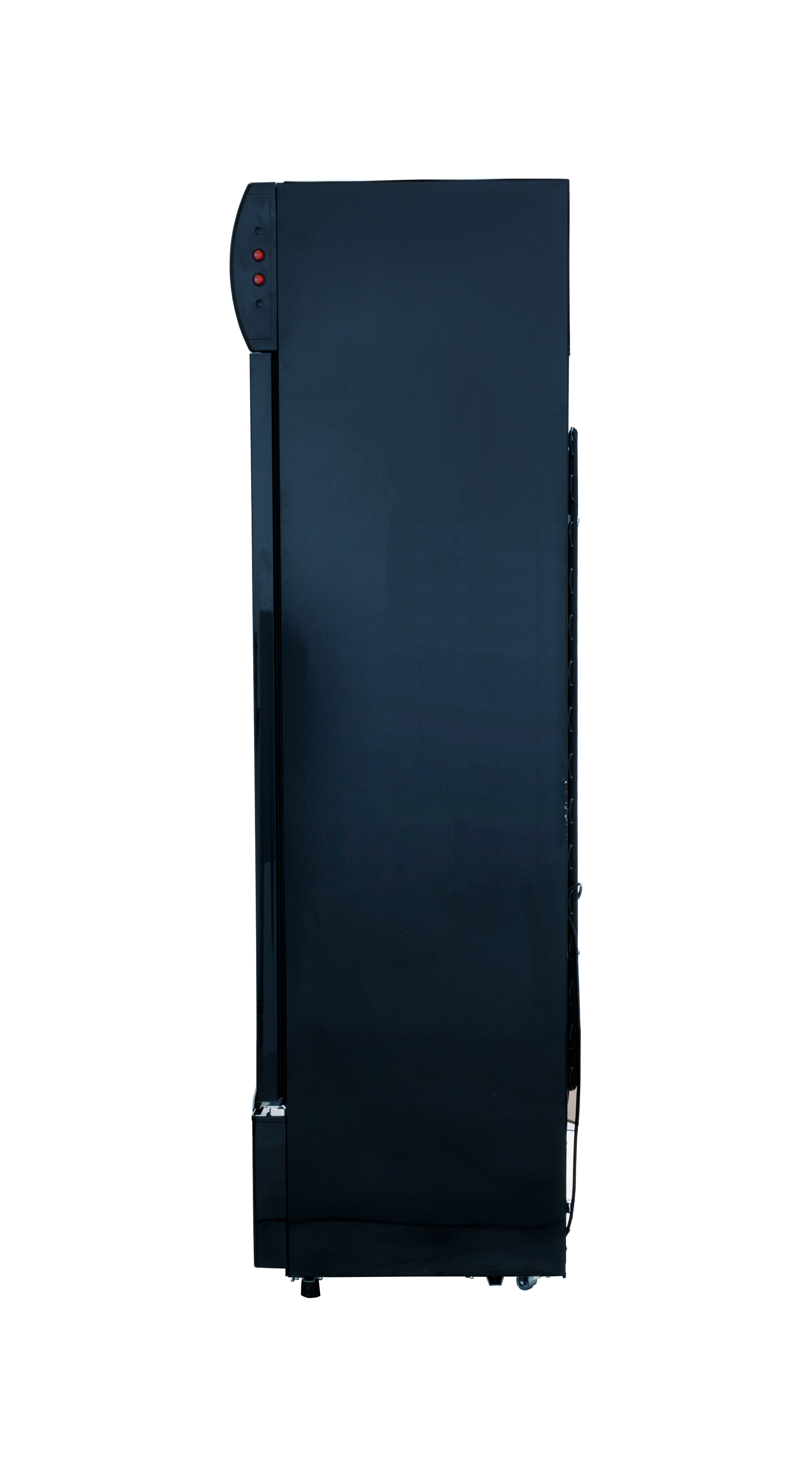 Kühlschrank mit Glastür - Schwarz - 300L - Exquisit