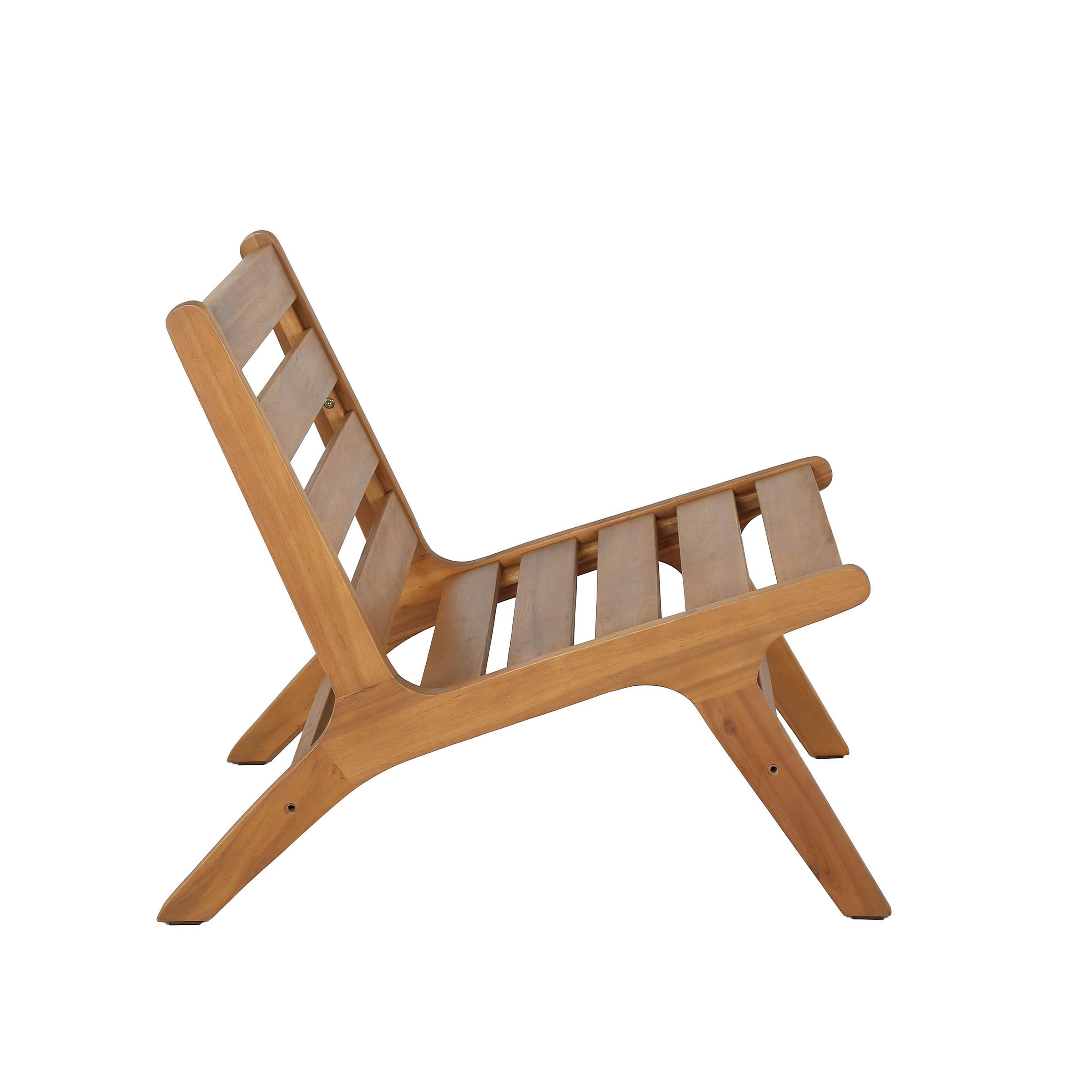 Wismar  Loungestoel Acaciahout