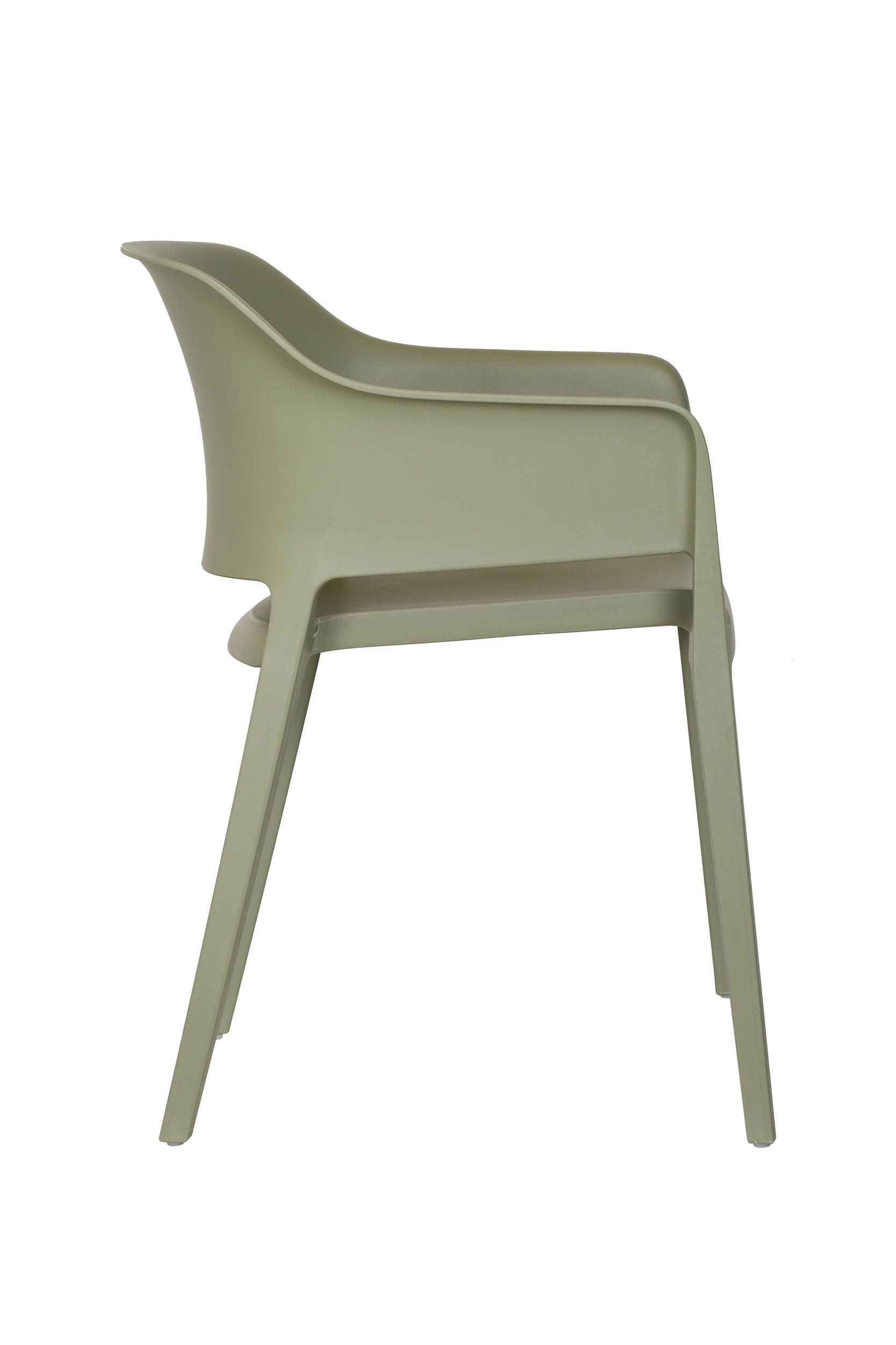 Chaise de jardin empilable Giethoorn vert mousse