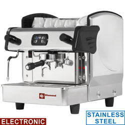 Espressomaschine Edelstahl | Kapazität 6 Liter | 230V-2,4kW | 523x580x(h)475mm
