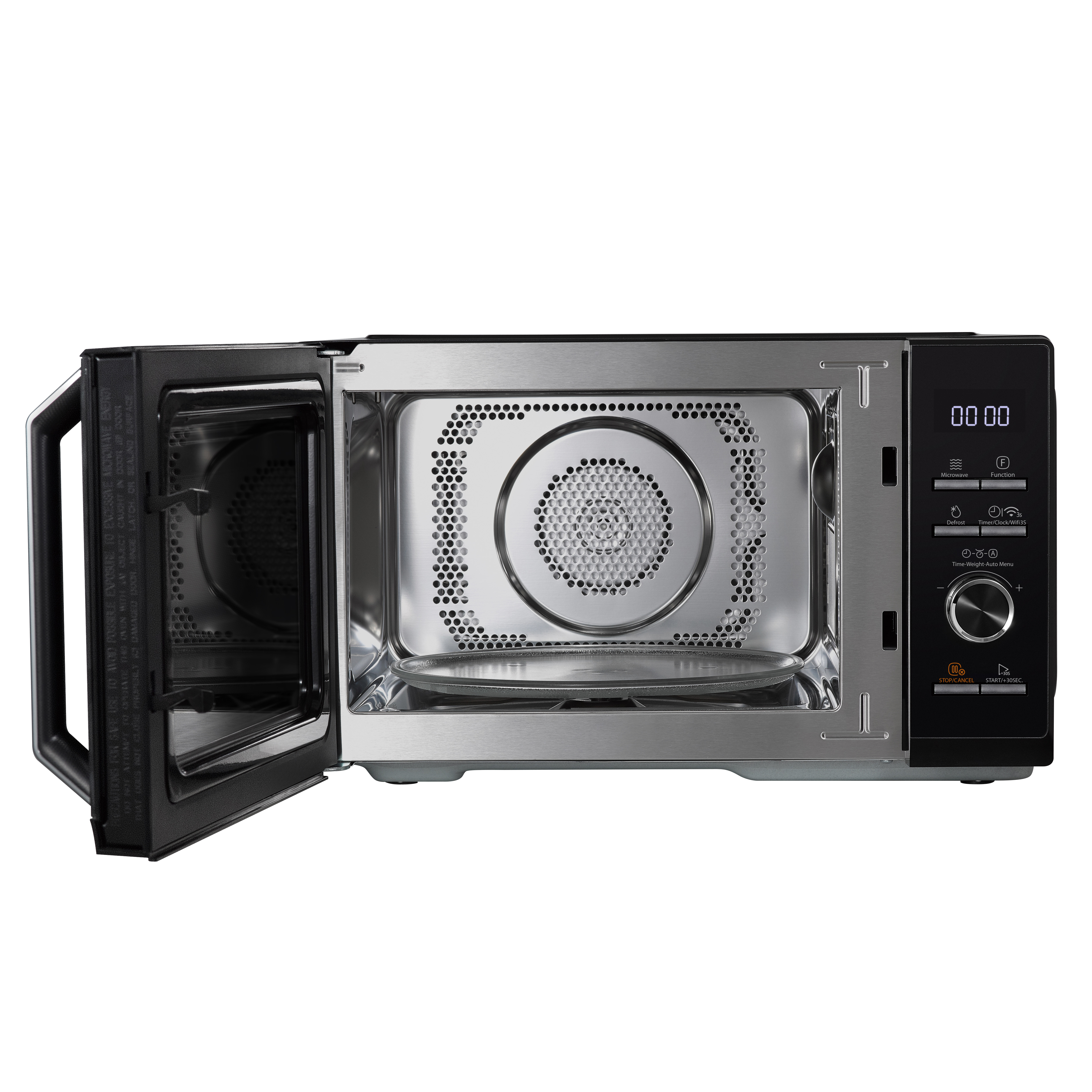 Toshiba Mikrowelle - Schwarz - 26L - Heißluftfrittierfunktion