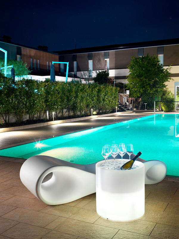 Cave à vin Party - Avec éclairage LED - Ø55cm