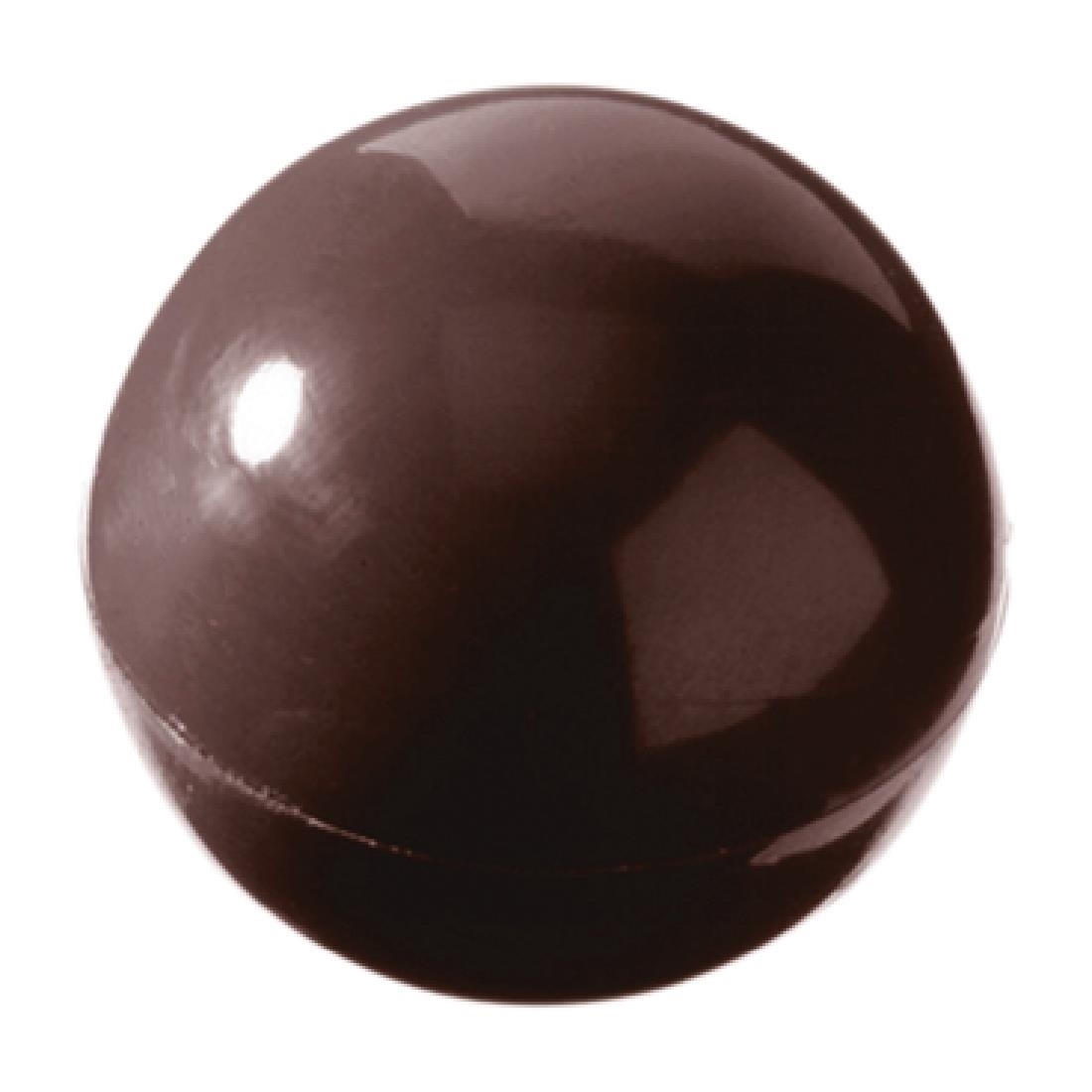Bol Chocoladevorm | 18 Vormpjes | Ø30mm