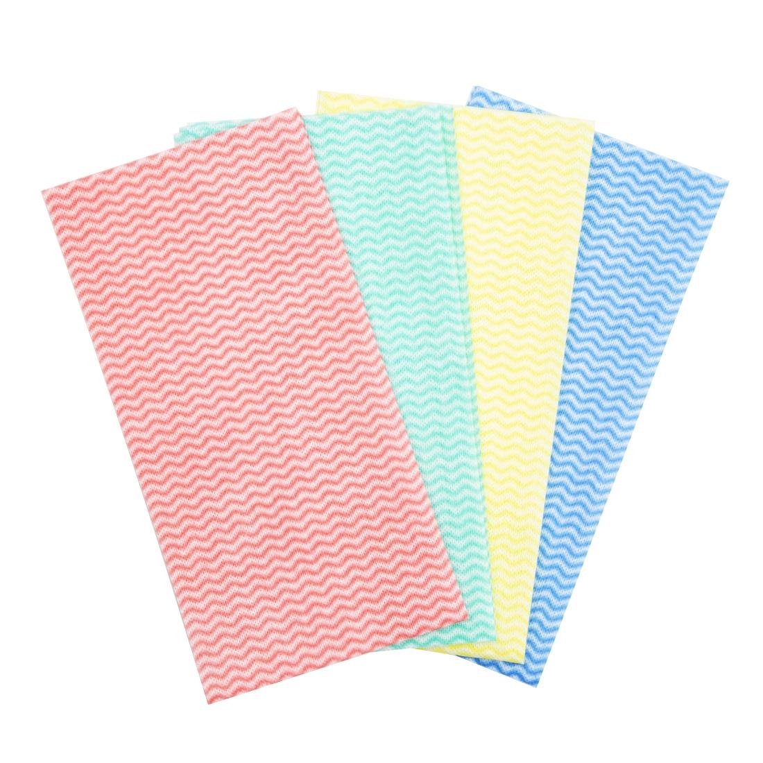 Chiffons non tissés Jantex bleus (lot de 50)