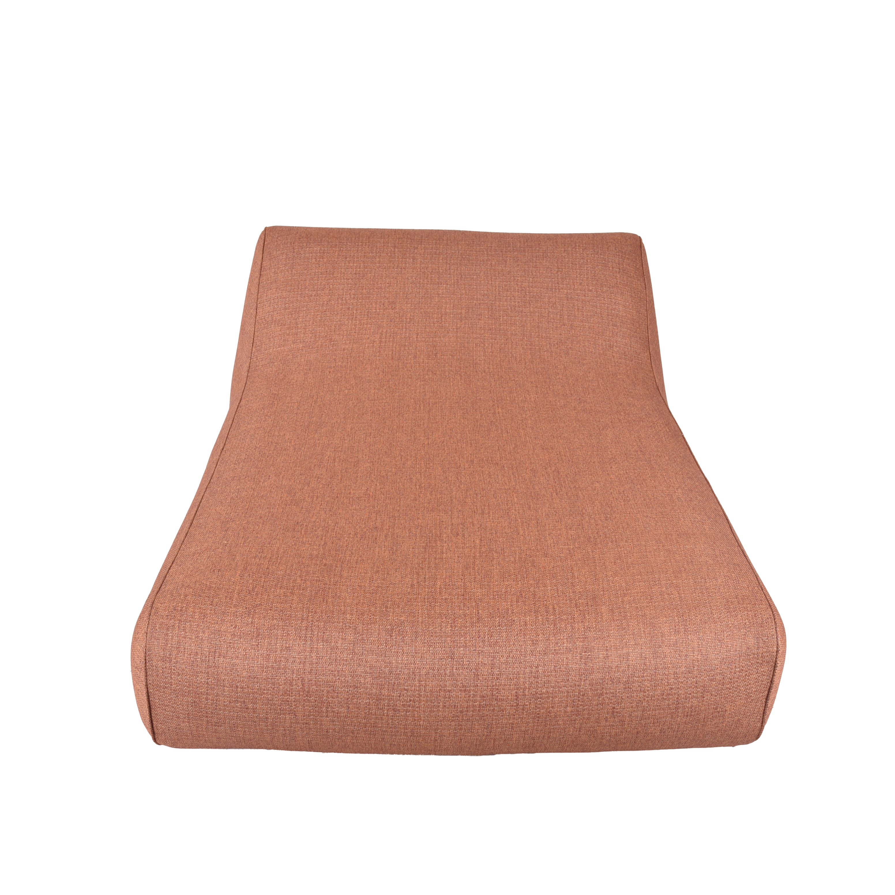 Vivero  Opblaasbaar 2-persoons ligbed met hoge rugleuning Terracotta