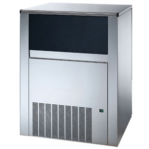 Machine à glaçons refroidie par air avec stockage 155KG/24St