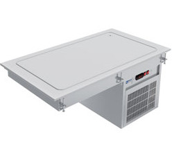Kühlplatte 2x 1/1GN | 230V-0,3kW | 790x610xh510mm