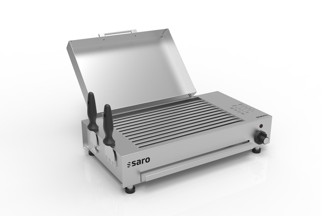 SARO Grill avec couvercle, modèle WOW GRILL EGO HOME S