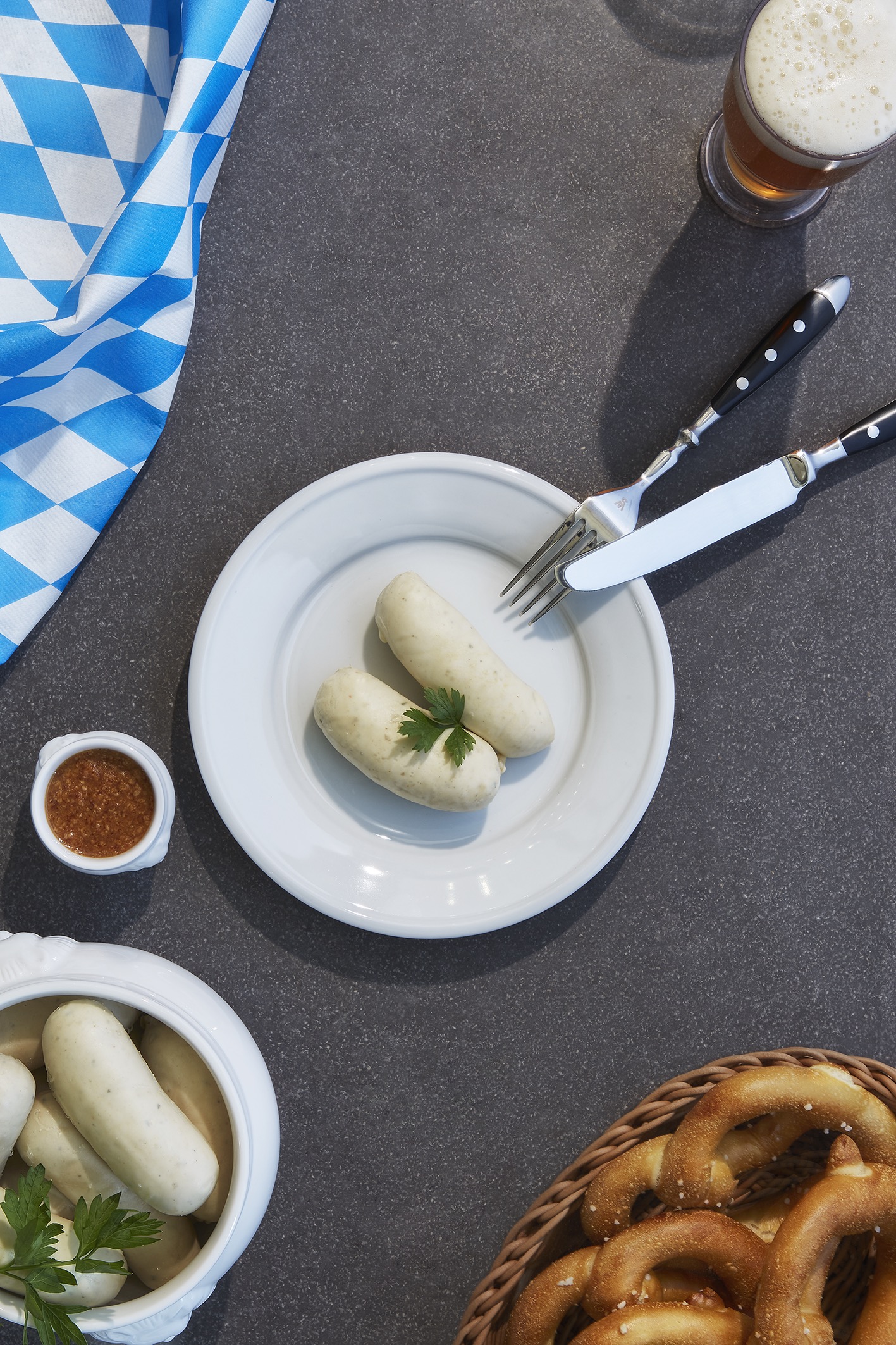 Leeuwenkopfterrine Set, Ø 5 cm, 50 ml, Set van 12 stuks, Porselein