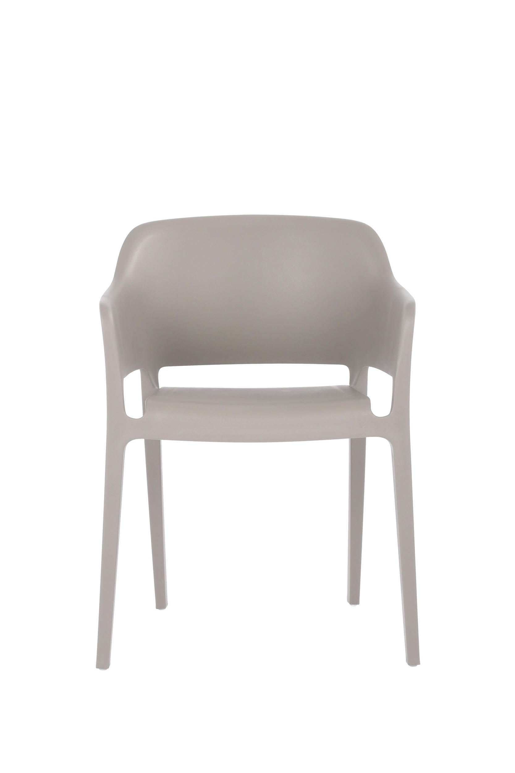 Giethoorn  Tuinstoel stapelbaar Lichtgrijs