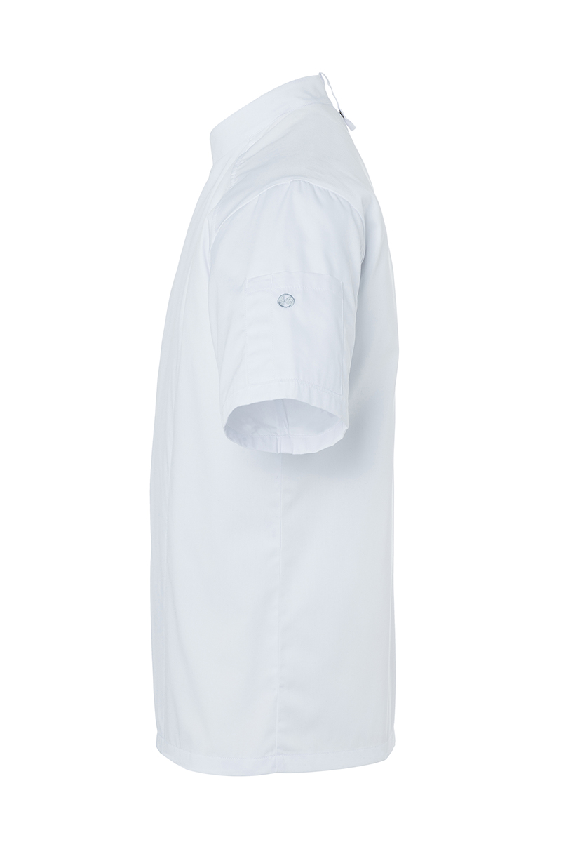 Veste de cuisine à manches courtes Modern-Look - Blanc - 46
