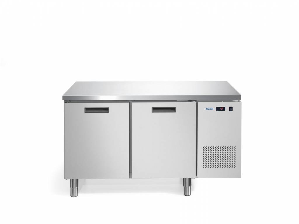 Kühltisch 2-Türig | None Fingerprint | Afinox FRESH 2 TN I/A | 140x70x85cm | Erhältlich in 2 Varianten