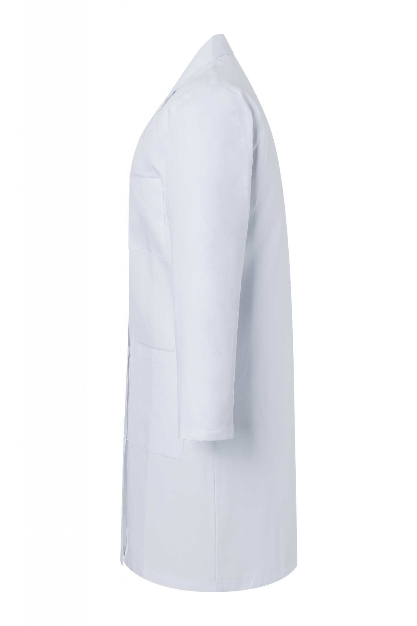 Damenmantel Basic - Weiß - 100% Baumwolle - Erhältlich in 6 Größen