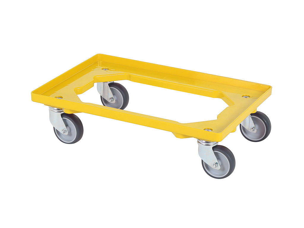 SARO Chariot de transport 600x400 jaune, modèle TRGE jaune